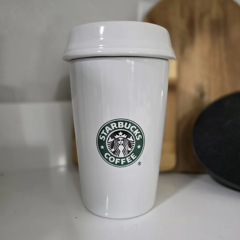 Vintage Starbucks Barista Coffee Canister, from the year 2000.